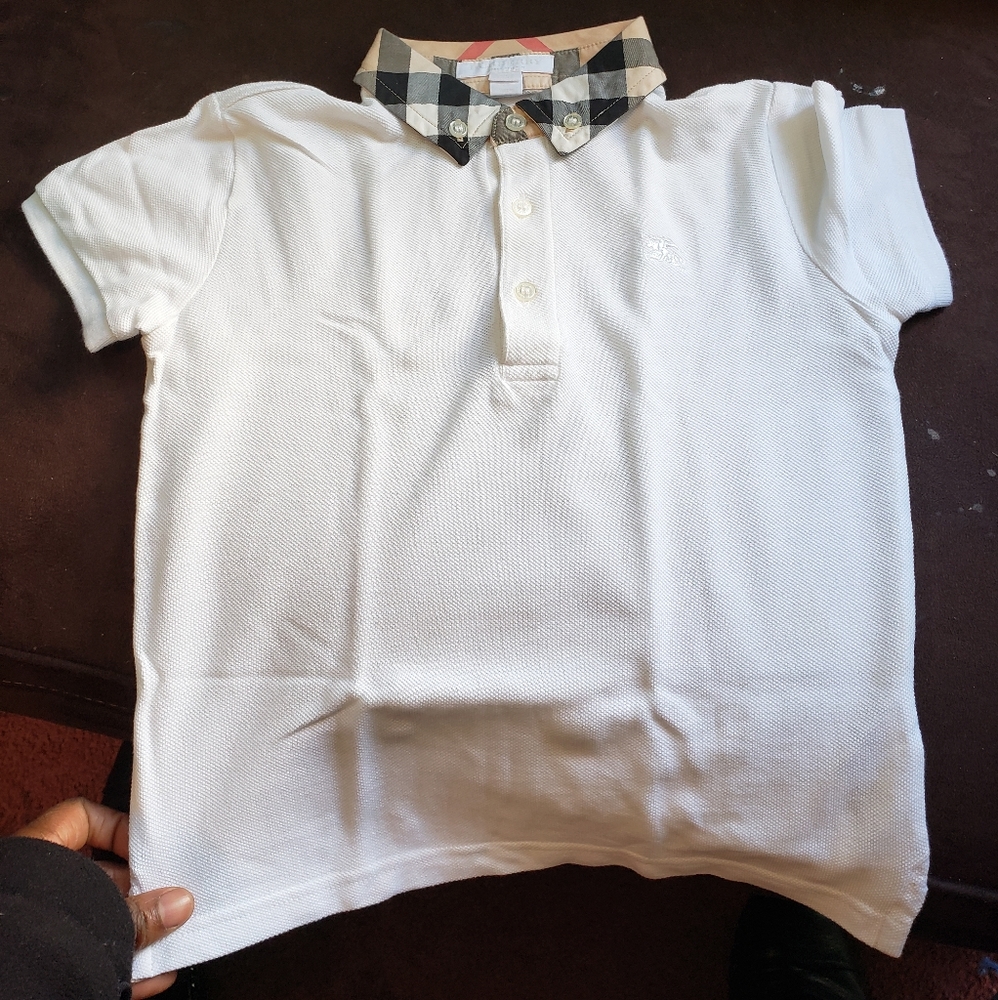 Boy 6y burberry polo